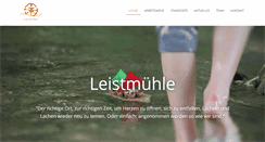 Desktop Screenshot of leistmuehle.de