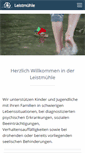 Mobile Screenshot of leistmuehle.de